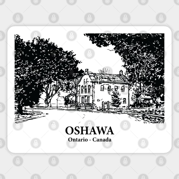 Oshawa - Ontario Magnet by Lakeric